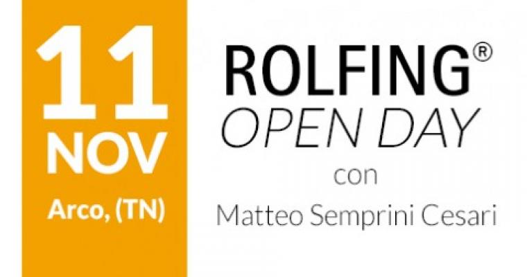 Open Day di Rolfing 11 Novembre
