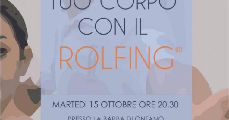 Incontri: Rimodella il tuo corpo con il Rolfing - Roberto Rosolen