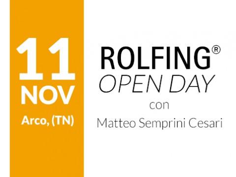 Open Day di Rolfing® - 11 Novembre Open Day di Rolfing 11 Novembre