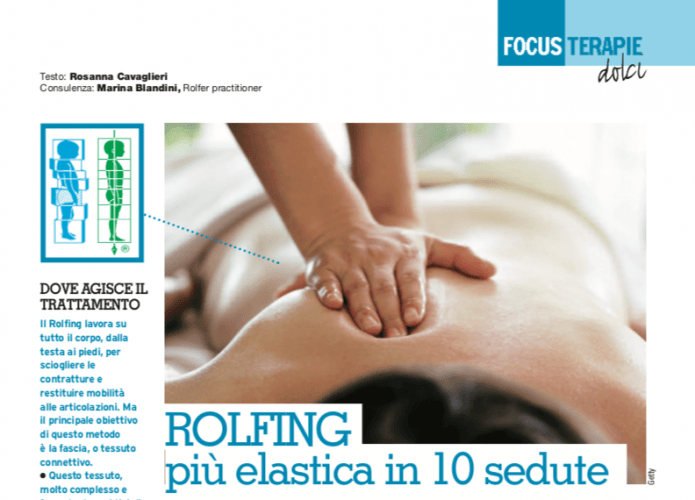 ROLFING, più elastica in 10 sedute